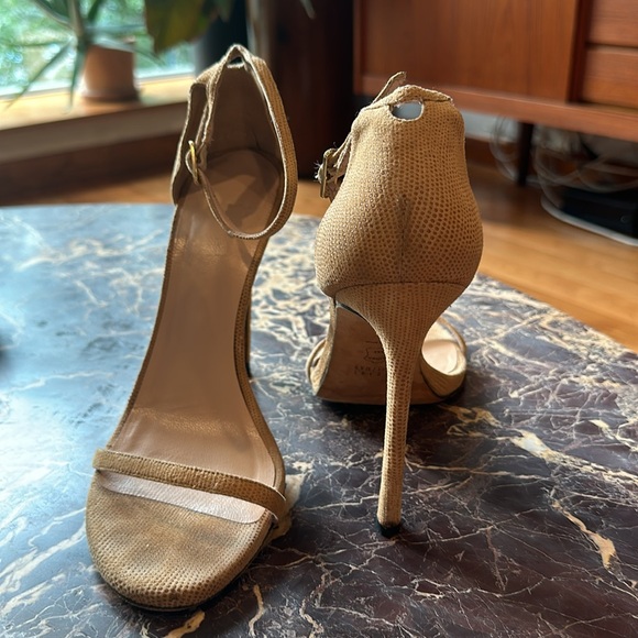 Stuart Weitzman Nudist heels, sz 9.5 - Picture 4 of 8